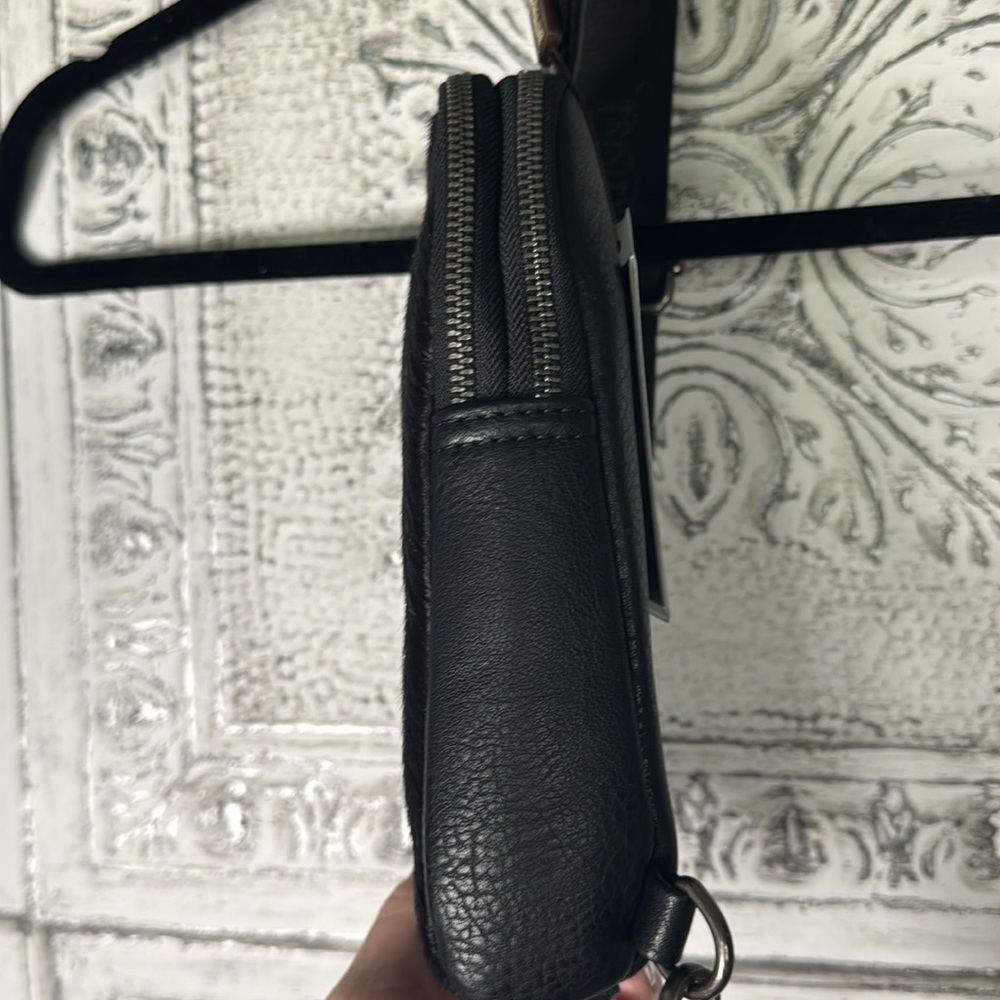 Trinity Black Belt Bag Leather hair on cowhide - Picture 4 of 9